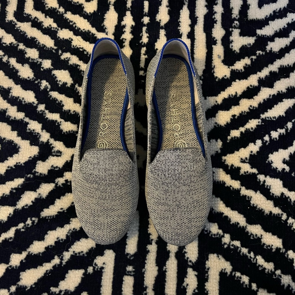 Rothy’s Taupe Heather Loafers